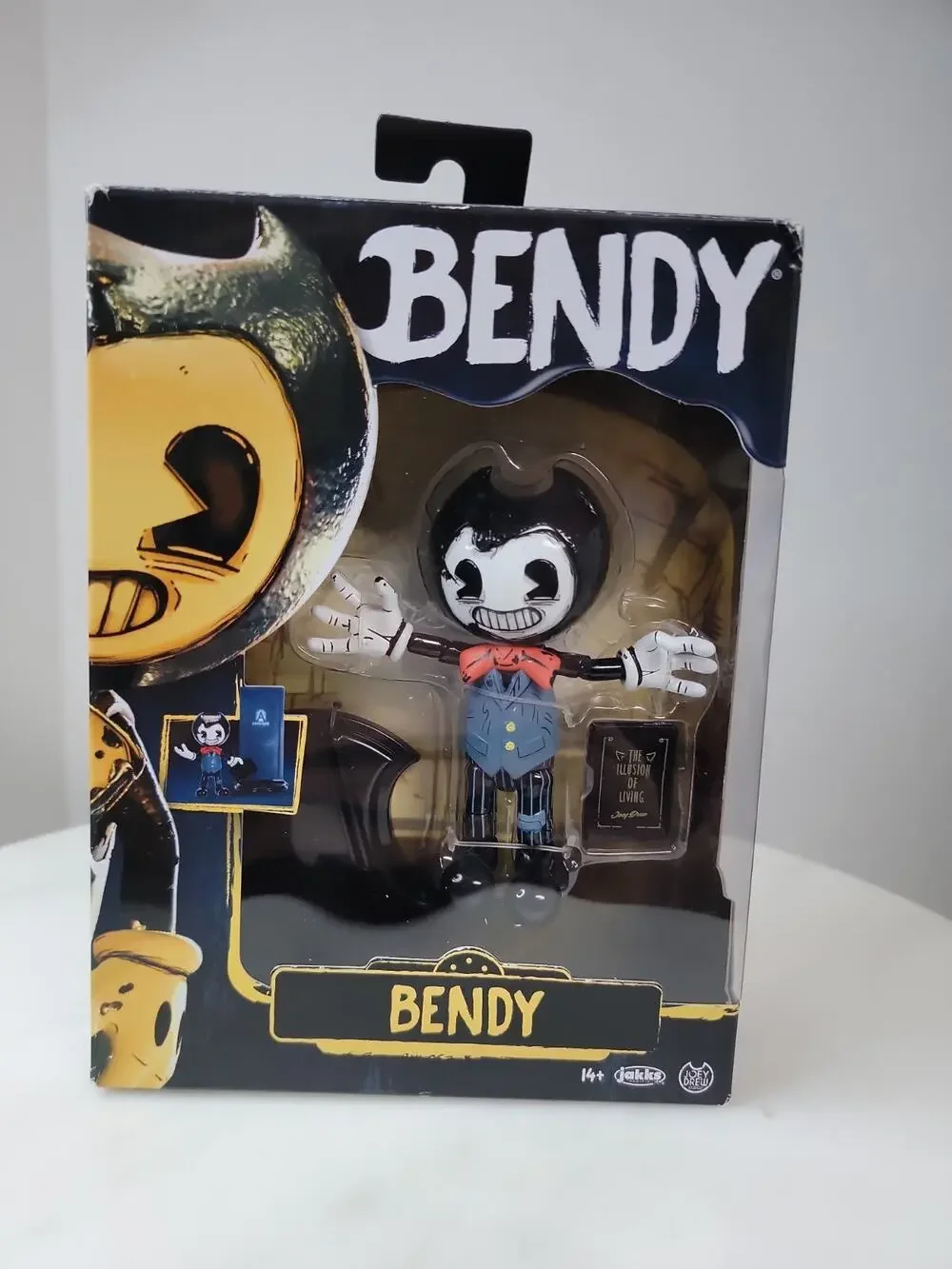Jakks Pacific Bendy & The Ink Machine 5” Action Figure with Book